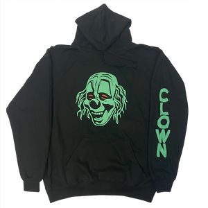 Clown Hoodie in Black